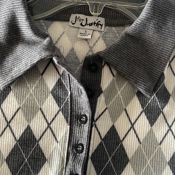 collared-patterned minidress - Picture 3 of 4